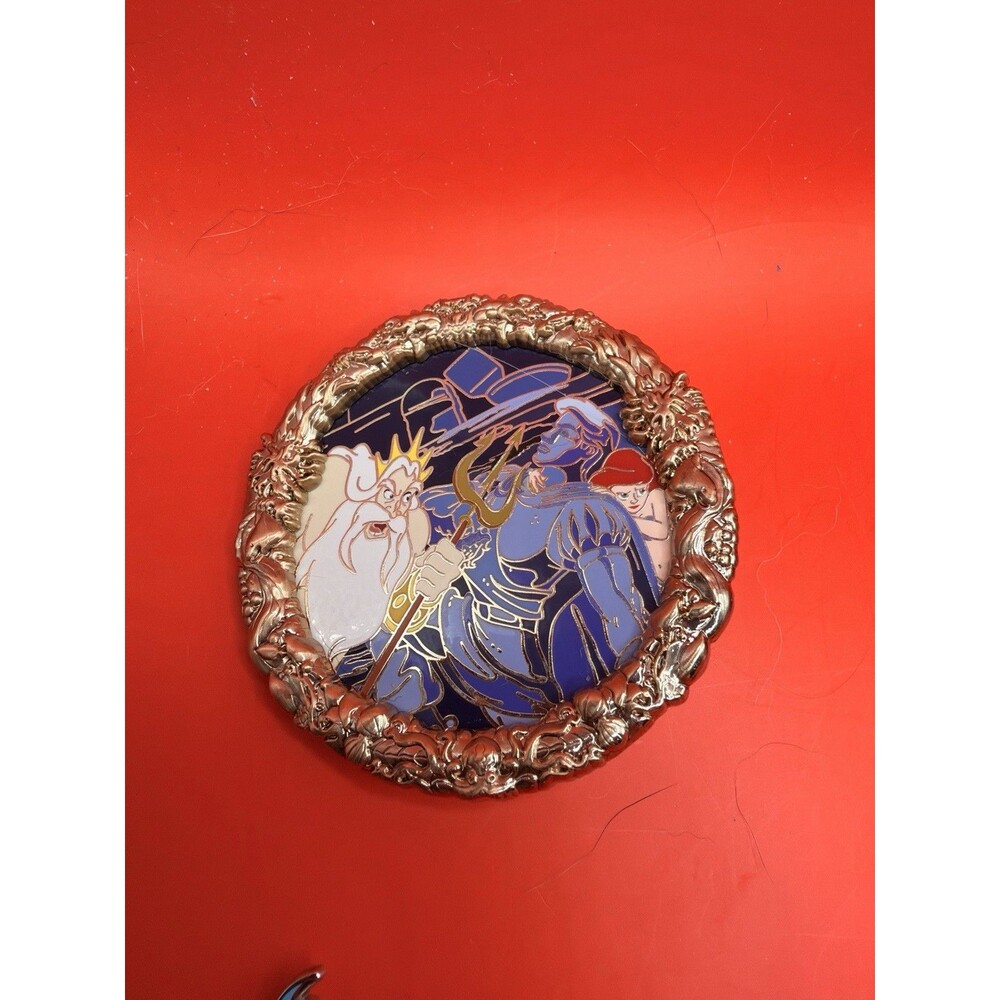 Disney Limited Edition The Little Mermaid Pin - Ursula, King Triton & Ariel